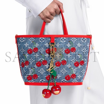 LOUIS VUITTON MURAKAMI LV X TM CERISE BAG CHARM M02476